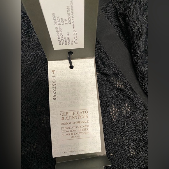 Armani Exchange black blouse size S - Picture 9 of 11